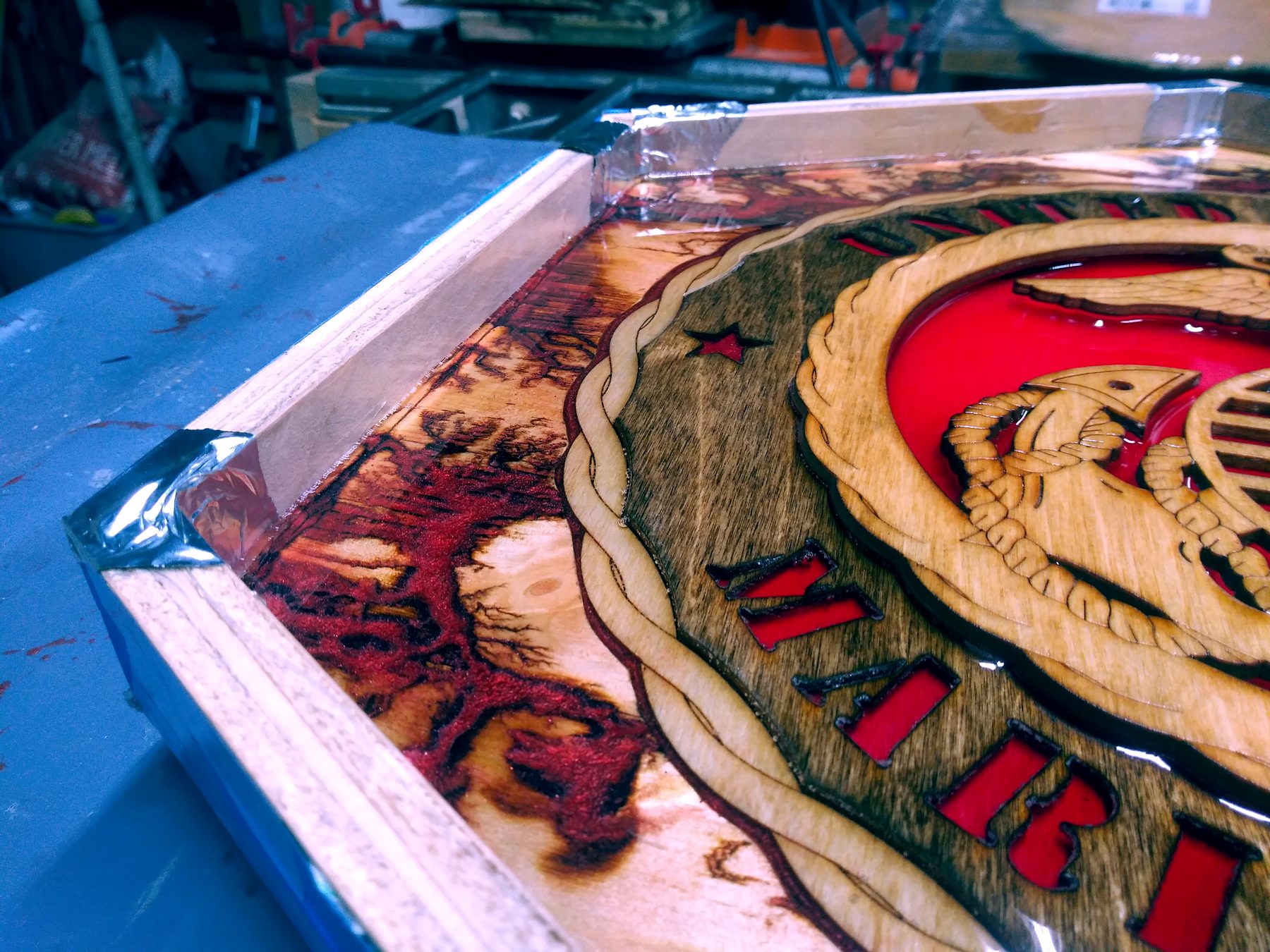 The pour