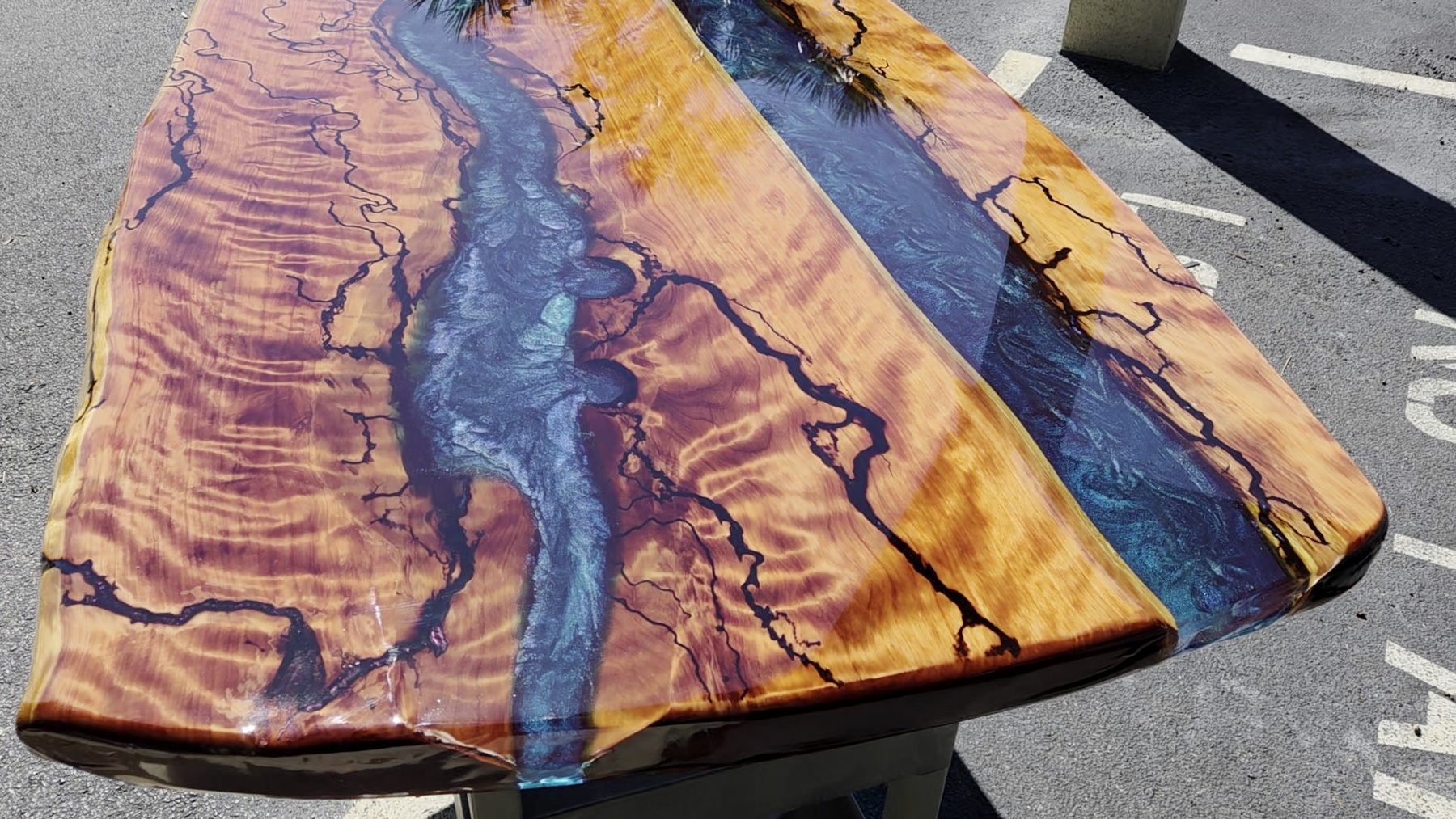 River in full sun