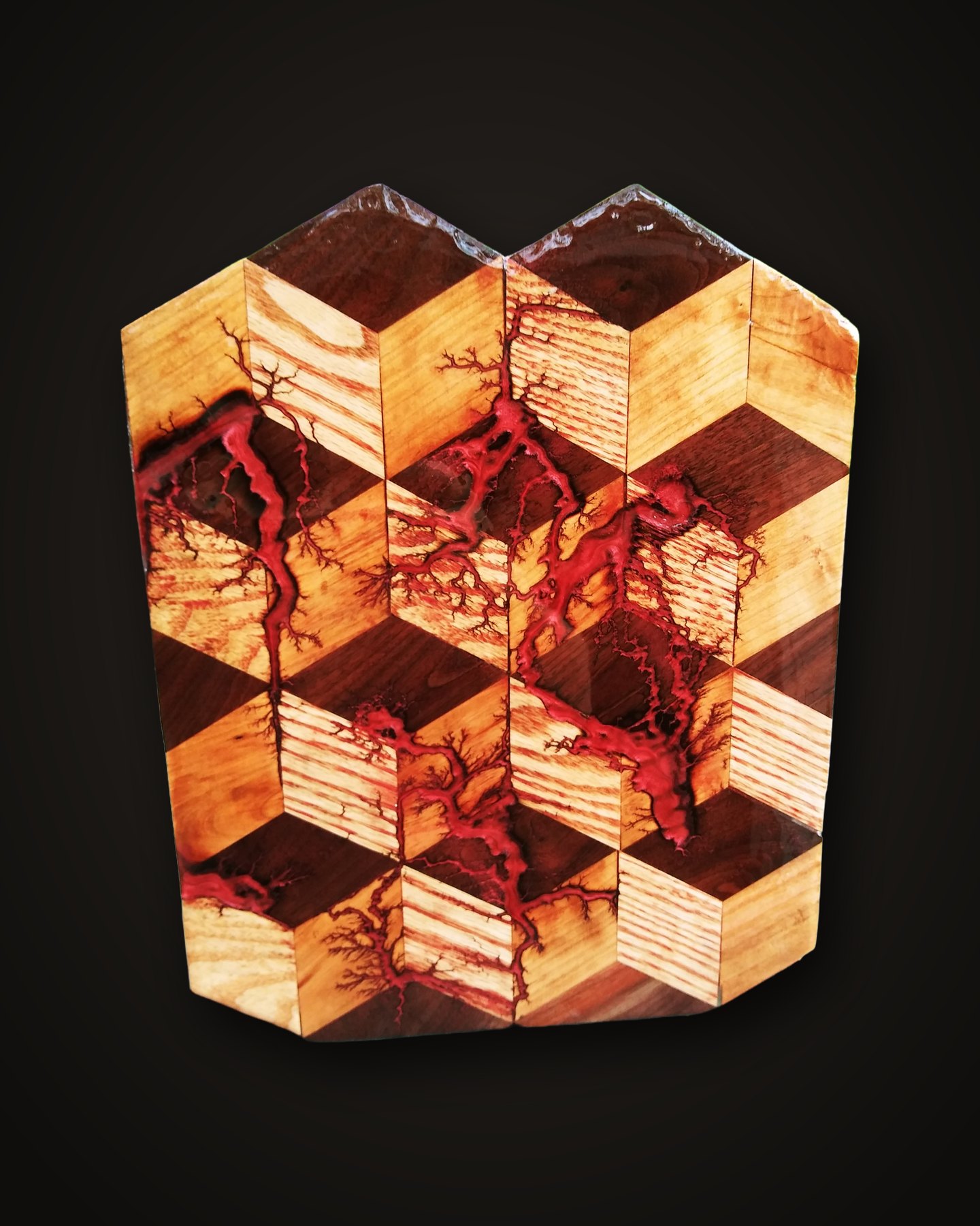 Tumbling Block Cutting Boards