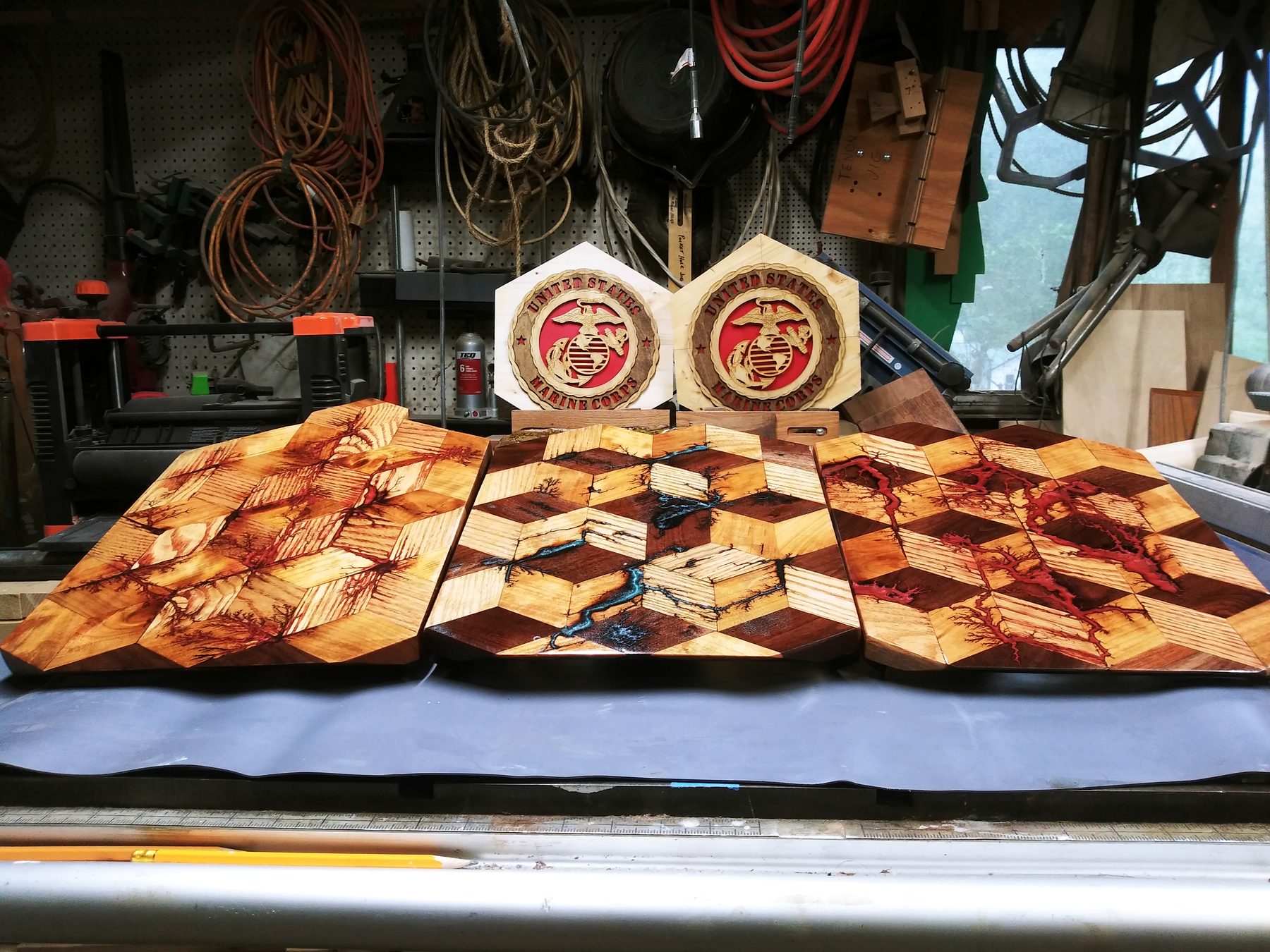 In the shop
